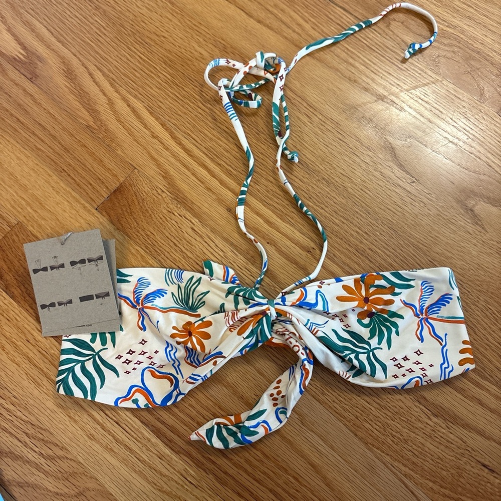 Stone fox swim top